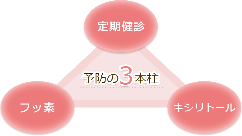 予防の３本柱